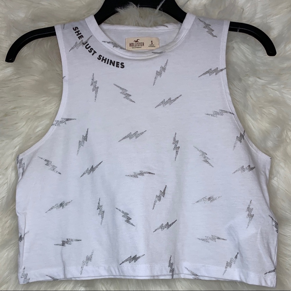 Lightning Crop Top